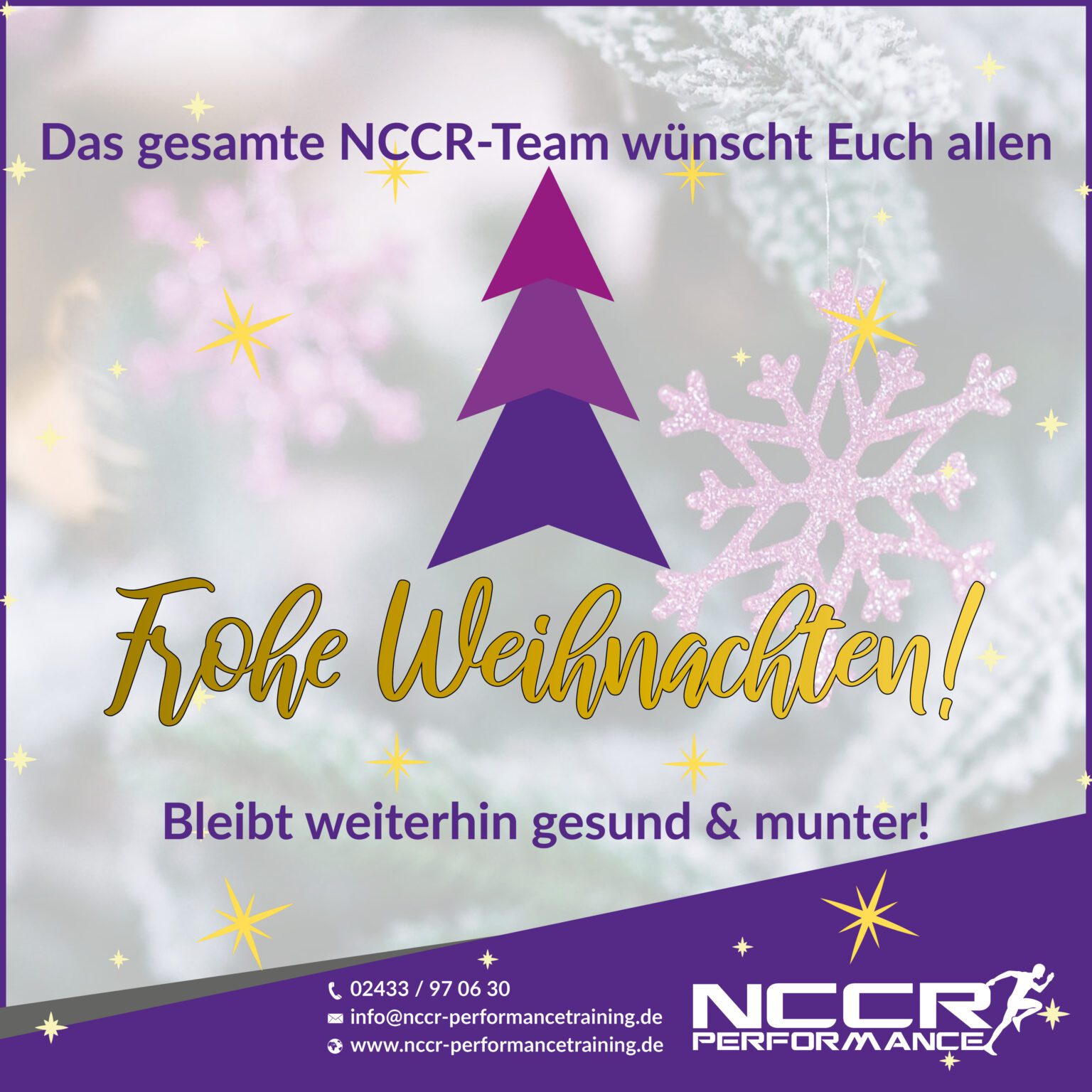 Frohe Weihnachten! - NCCR Performance &amp; Personal Training Heinsberg
